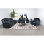 Causeuse inclinable Stanwicke Blue Motion avec console