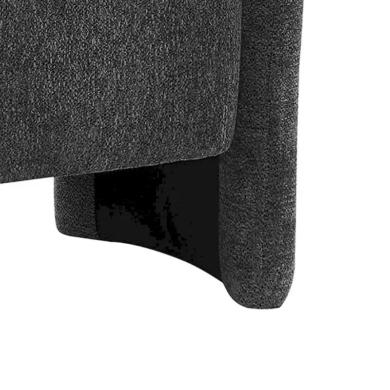 Banc de rangement en chenille, design minimaliste et élégant