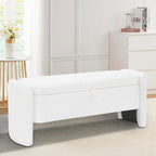 Banc de rangement en chenille, design minimaliste et élégant