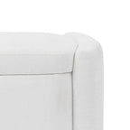 Banc de rangement en chenille, design minimaliste et élégant